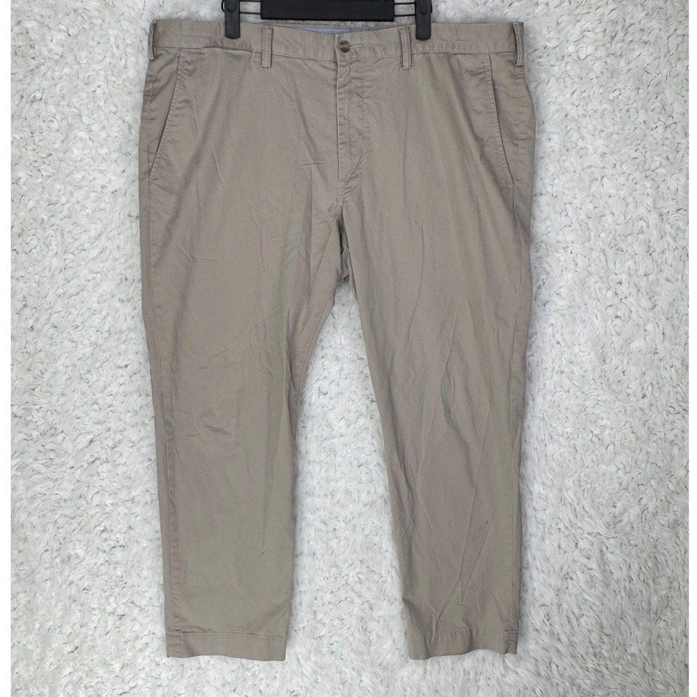 Polo Ralph Lauren‎ Stretch Cotton Twill Chino Pants 40x30 Beige Khaki Slim Fit